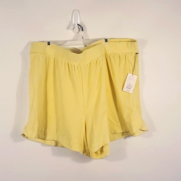 A new day Terry material Yellow beach cover up Short Size 2XL - Picture 7 of 7